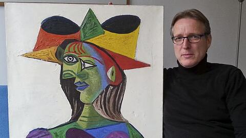 Der niederländische Kunstdetektiv Arthur Brand hat Picassos "Buste de Femme" aufgespürt.