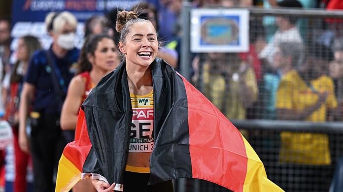 Holte EM-Gold über 100 Meter und mit der Staffel über 4 x 100 Meter: Gina Lückenkemper.
