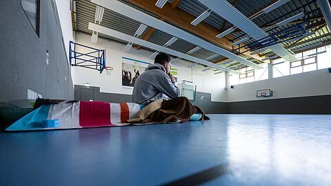 In M&uuml;nster mussten Studenten ohne Wohnung auch schon in Turnhallen schlafen. (Archivbild)