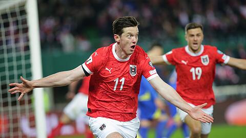 F&uuml;r &Ouml;sterreich ist Michael Gregoritsch ein Dauerbrenner. (Archivbild)