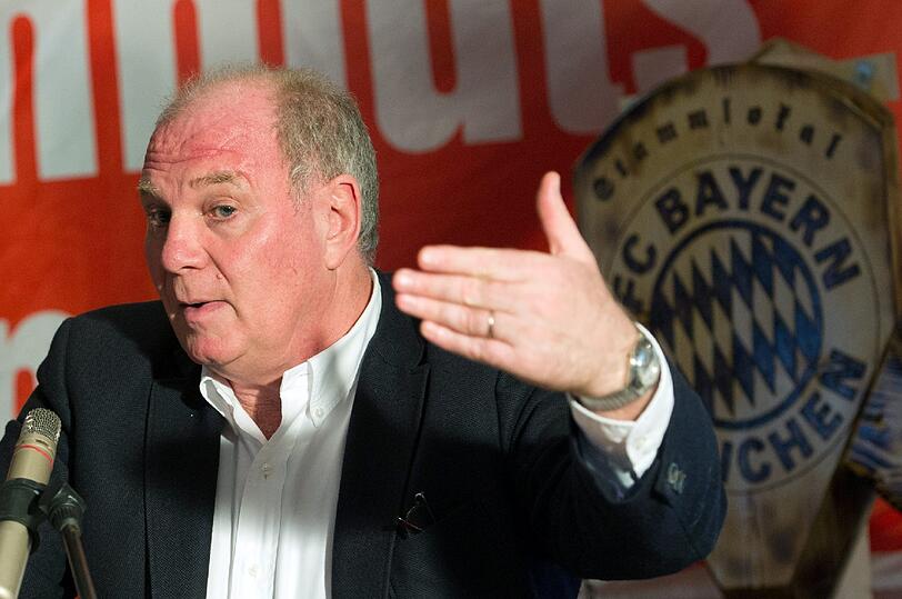 Uli Hoeneß besucht die "Oiztaler Mammuts Emmading" - Die Bilder