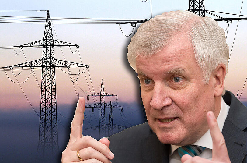 Persönliches Problem: Auf solche Masten könnte Horst Seehofer in der Zukunft beim Spaziergang in seinem geliebten Schamhaupten treffen.