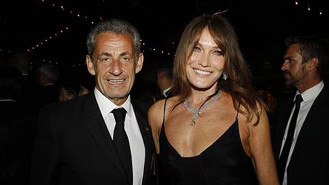 Nicolas Sarkozy und Carla Bruni scheinen immer noch glücklich verheiratet zu sein.