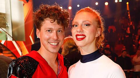 Anna Ermakova mit Tanzpartner Valentin Lusin bei "Let's Dance".