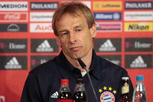 Seine letzte Pressekonferenz als Bayern-Trainer: Jürgen Klinsmann nach dem 0:1 gegen Schalke am Samstag.