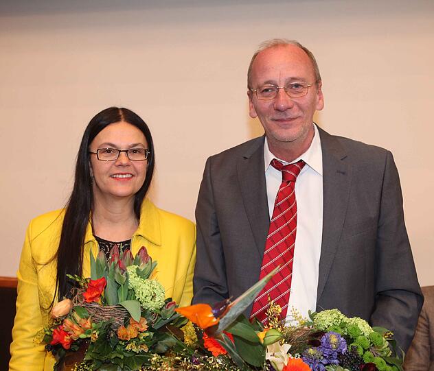 Stadtbaurätin Elisabeth Merk und Kulturreferent Hans-Georg Küppers wurden auf sechs Jahre wiedergewählt.