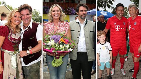 Zahlreiche Prominente fanden sich beim Sommerfest in Ismaning ein.