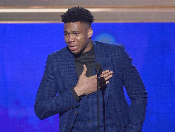 Als bester NBA-Spieler der Saison ausgezeichnet: Giannis Antetokounmpo.