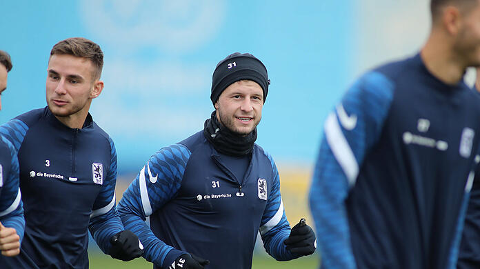 Richard Neudecker ist wieder im Mannschaftstraining des TSV 1860.