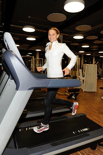 Ingalena Heuck beim Training.