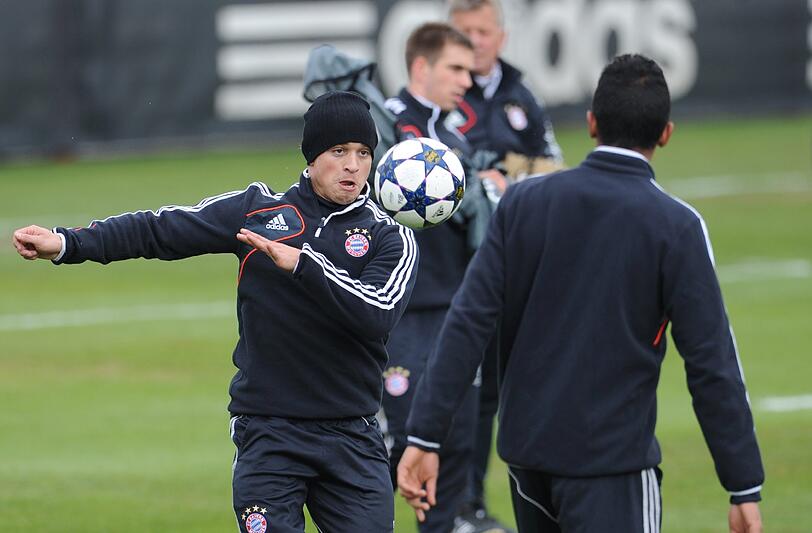 Weitere Bilder des Abschlusstrainings vor dem CL-Kracher gegen Juventus.
