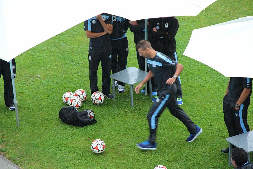 Die Bilder vom Schuss-Duell