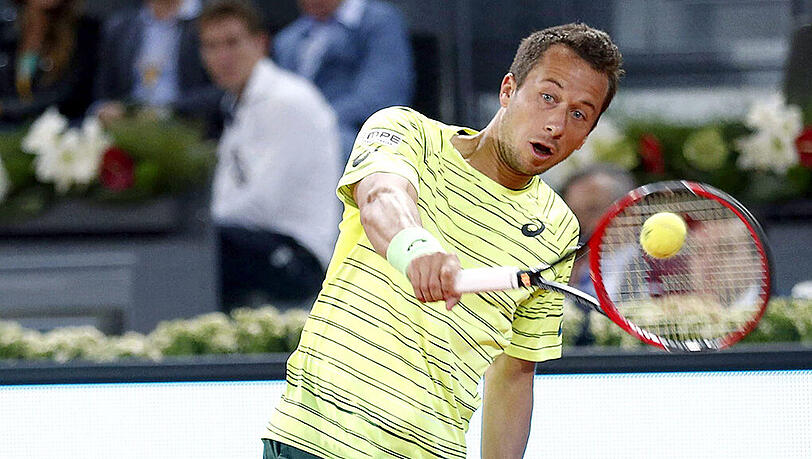 Philipp Kohlschreiber (hier letzte Woche in Madrid) steht in der zweiten Runde von Rom. Philipp Kohlschreiber (hier letzte Woche in Madrid) steht in der zweiten Runde von Rom.