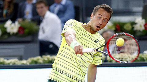 Philipp Kohlschreiber (hier letzte Woche in Madrid) steht in der zweiten Runde von Rom.