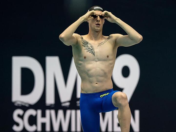 Schwimm-Weltmeister Florian Wellbrock hat bei den deutschen Meisterschaften seinen dritten Titel gewonnen.