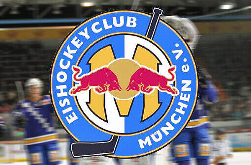 So ähnlich könnte das neue Logo aussehen, ein Mischung aus EHC-Emblem und Red-Bull-Logo