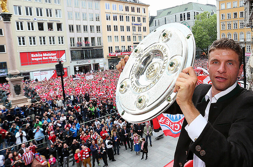 Will solche Momente noch öfter genießen: Bayern-Star Thomas Müller.