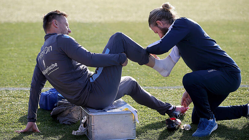 Bevor die 1860-Profis am fünften Tag des Trainingslagers in Troia zumindest halbtags durchschnaufen durften, nahm sie Trainer Vitor Pereira nochmal so richtig ran.