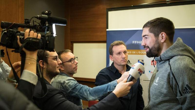 Wird nicht gegen Deutschland spielen: Frankreichs Star Nikola Karabatic. Wird nicht gegen Deutschland spielen: Frankreichs Star Nikola Karabatic.