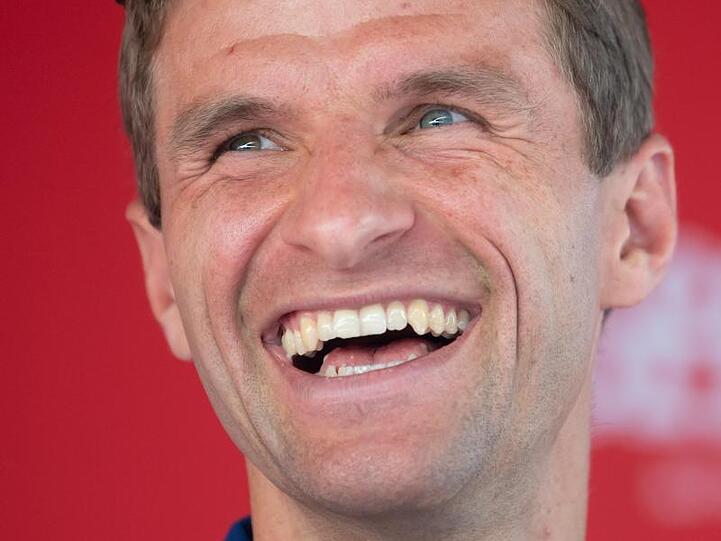 Beschäftigt sich aktuell nicht mit einer Rückkehr in die Nationalmannschaft: Thomas Müller.