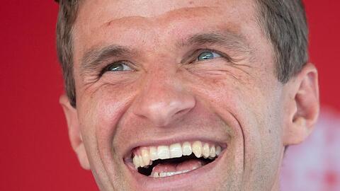 Beschäftigt sich aktuell nicht mit einer Rückkehr in die Nationalmannschaft: Thomas Müller.