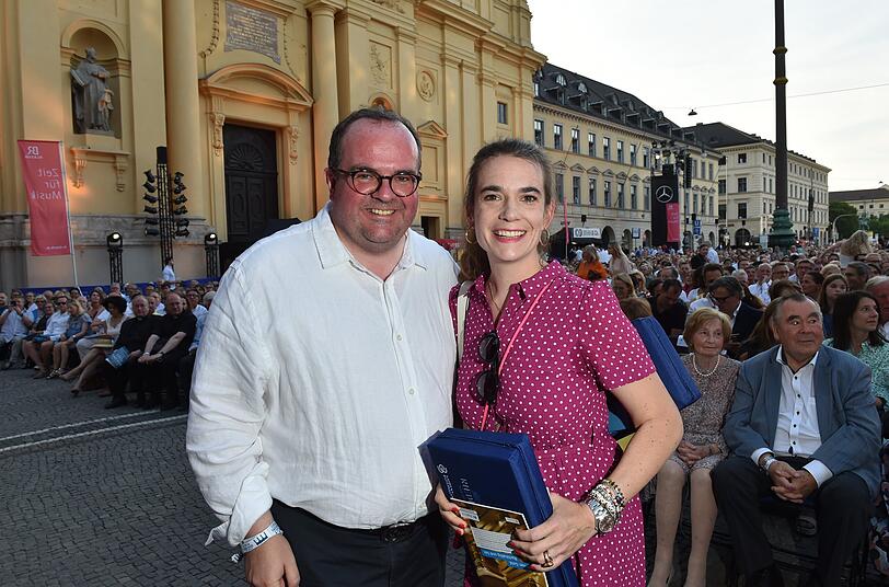 Clemens Baumgärtner und Frau