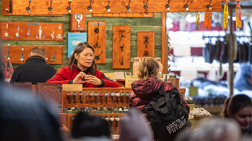 Nachhaltige Geschenkideen auf dem etwas anderen Weihnachtsmarkt.
