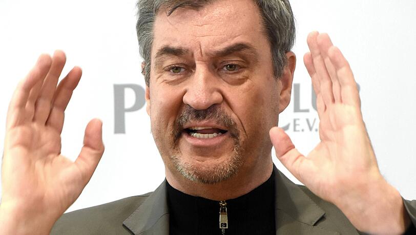 Markus S&ouml;der spricht &uuml;ber Dreharbeiten, die zu einem Ausnahmezustand in der Bayerischen Staatskanzlei gef&uuml;hrt haben.