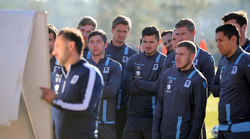 Die Bilder vom Dienstagstraining der Löwen in Troia.