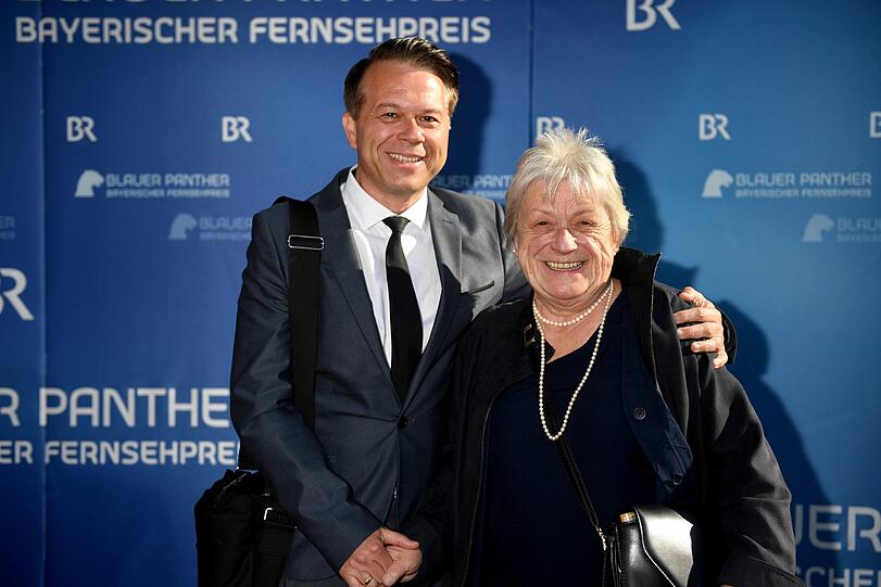 Markus Kavka mit Mutter Irmgard