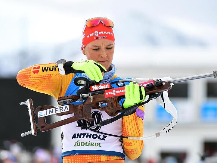 Geht im WM-Verfolgungsrennen als Titelverteidigerin an den Start: Denise Herrmann.