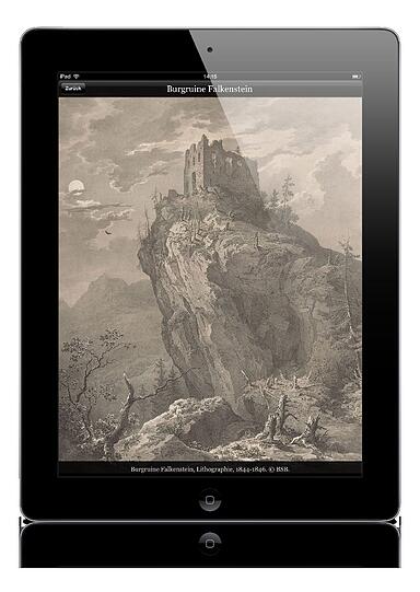Weitere Bilder zur App &bdquo;Bayern in historischen Karten&ldquo; der bayerischen Staatsbibliothek
