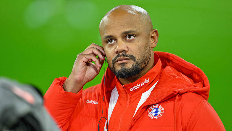 Durfte das Krankenhaus verlassen: Bayern-Trainer Vincent Kompany. Durfte das Krankenhaus verlassen: Bayern-Trainer Vincent Kompany.