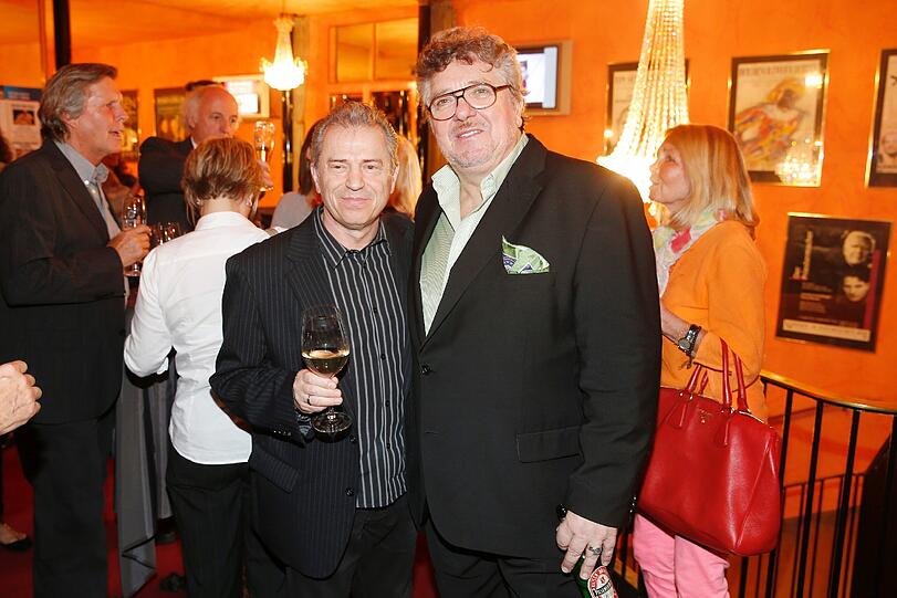 Günther Sigl von der Spider Murphy Gang mit Michael Schanze