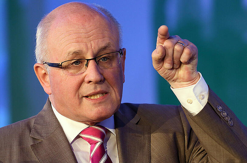 Der Unionsfraktionschef, Volker Kauder.