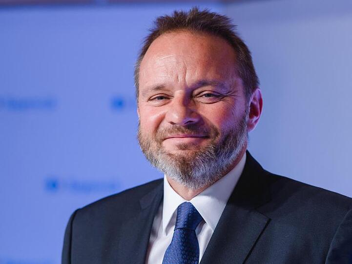 Der bisherige Vorstandsvorsitzende der Bayerischen Landesbank, Johannes-Jörg Riegler. Foto: Andreas Gebert/Archiv