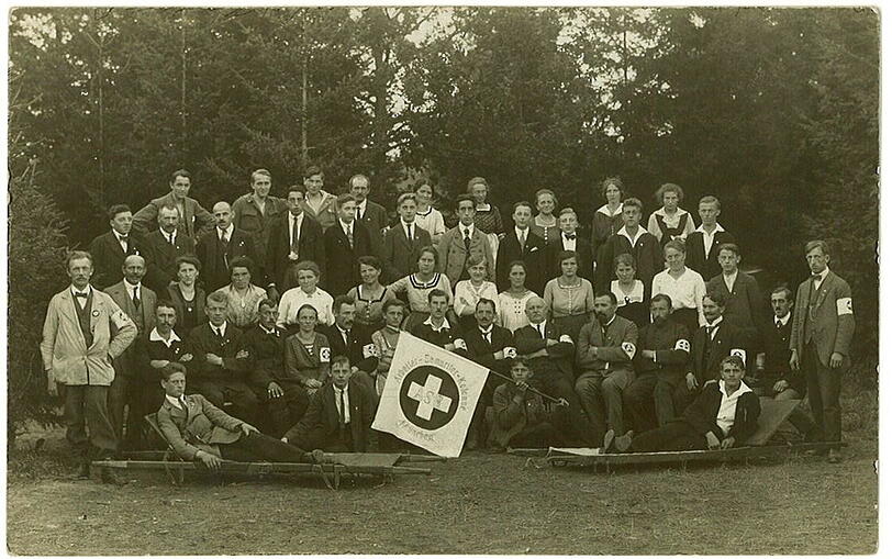 Ein Gruppenbild der stolzen ASBler aus den Anfangsjahren.