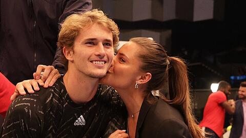 Sophia Thomalla begleitet Tennisstar Alexander Zverev so oft wie möglich zu seinen Turnieren.