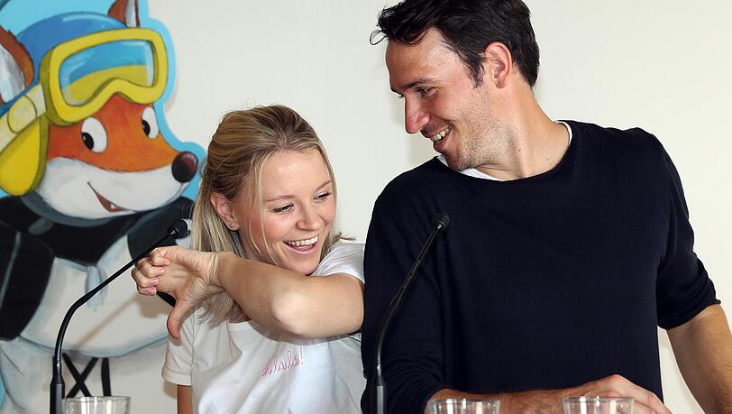 Felix und Miriam Neureuther treten in einem TV-Duell an.