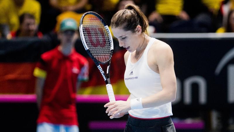 Verlor das zweite Einzel: Andrea Petkovic. Verlor das zweite Einzel: Andrea Petkovic.