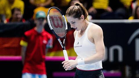 Verlor das zweite Einzel: Andrea Petkovic.