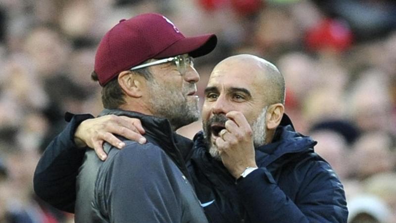 Jürgen Klopp trifft mit dem FC Liverpool am siebten Spieltag der Premier League auf Manchester City und deren Trainer Pep Guardiola.