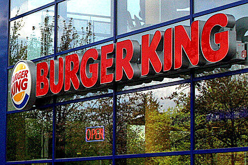 Eine "Burger King"-Filiale.