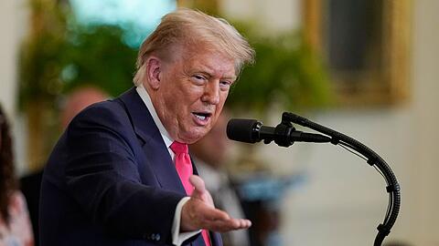 US-Präsident Donald Trump will ab dem 9. Juli noch mehr Zölle in Kraft treten lassen, wenn die EU den USA in Handelsfragen nicht entgegenkommt.