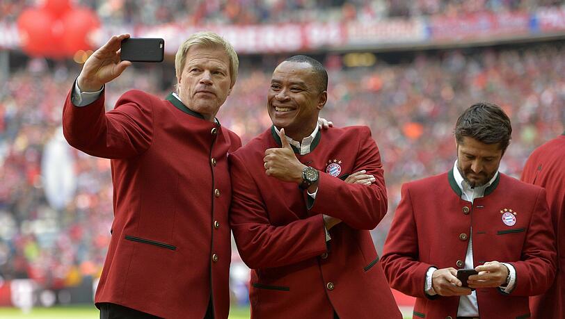 Paulo Sergio, hier mit Ex-Bayern-Boss Oliver Kahn. Paulo Sergio, hier mit Ex-Bayern-Boss Oliver Kahn.