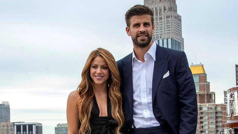 Shakira und Gerard Piqué im Jahr 2019 in New York.