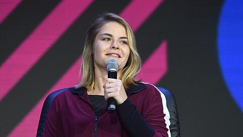 Die Moderatorin und Entertainerin Hazel Brugger.