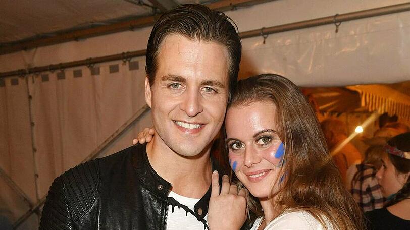Alexander Klaws und seine jetzige Frau Nadja bei den Karl-May-Festspielen im Sommer 2019.