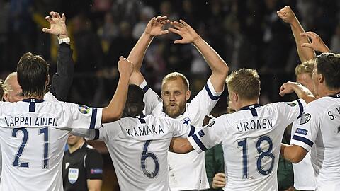 Eine kleine Fußball-Sensation: Die finnische Nationalmannschaft qualifiziert sich erstmals überhaupt für eine Europameisterschaft.