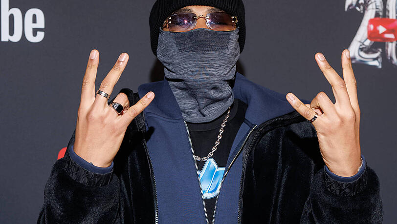 Der Rapper Sosa La M aus Berlin, in M&uuml;nchen ist er in der Muffathalle aufgetreten, die Aftershowparty fand im Club 333 statt.